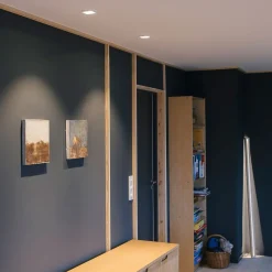 GF design Squary indbygningslampe IP54 hvid 2.700 K