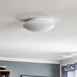 Gjovik loftlampe, opalglas, Ø 30 cm