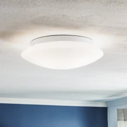 Gjovik loftslampe med opalhvidt glas, Ø 40 cm