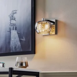 Glas-væglampe Arian