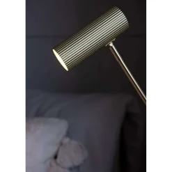 Globen Lighting bordlampe Hubble READ, messing Højde 45 cm