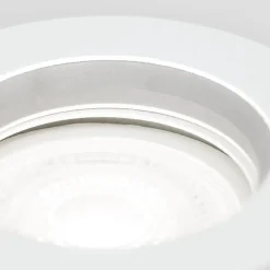 Glow indbygningsspot, hvid, metal, Ø 11 cm, GU10