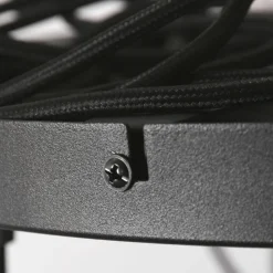 Glsabol glas-hængelampe, messing, 5 lyskilder