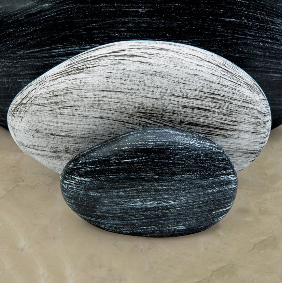 Grå LITICA væglampe med imiterede sten