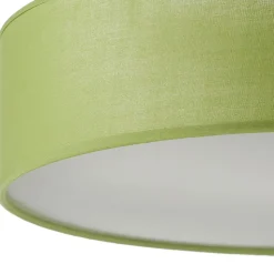 Grøn tekstil loftslampe Jitendra