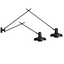 GRUPA Arigato væglampe 2 lyskilder 90 cm sort