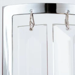 Gstaad krystalbelagt væglampe