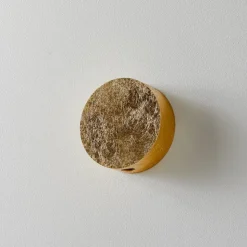 Guldskinnende LED væglampe Sunny