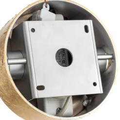 Guldskinnende LED væglampe Sunny