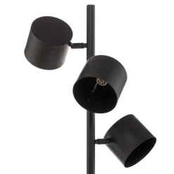 Gulvlampe 1047, 3 lyskilder, sort