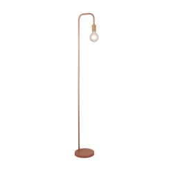 Gulvlampe Amiel, pink, metal, 155 cm, E27