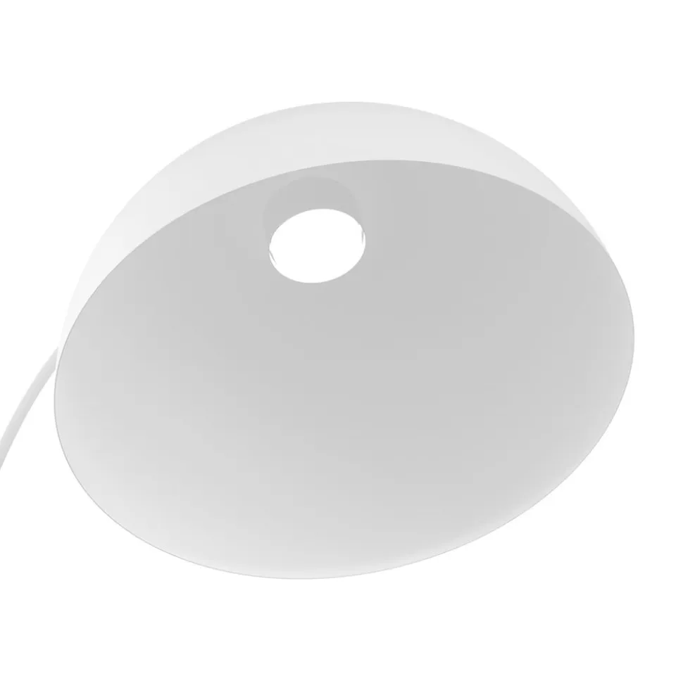 Gulvlampe Arcos, hvid, højde 150 cm, metal