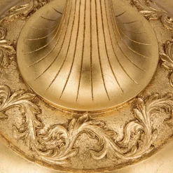 Gulvlampe Donata med plisséskærm