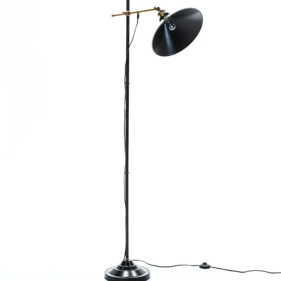 Gulvlampe Lenius med bevægelig skærm