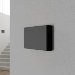 Haga væglampe, grafit, metal, G9, op/ned, 25,5 cm bred