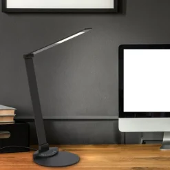 Haiti LED-skrivebordslampe touchdim CCT sort