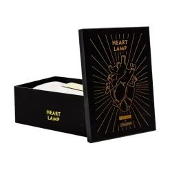 Heart Lamp LED-væglampe af porcelæn, hvid