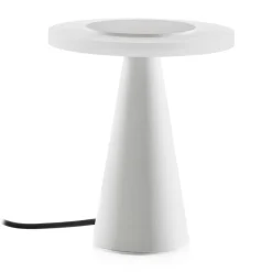 Helestra Bax bordlampe med touchdæmper, hvid