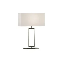 Helestra Enna 2 bordlampe i tekstil, højde 30 cm