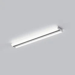 Helestra LED-spejllampe LOOM, længde 60 cm, krom, IP44