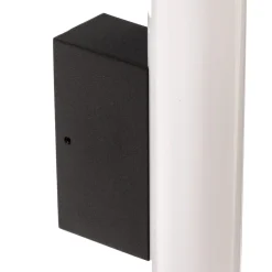 Helestra Loom LED-spejllampe sort, 120 cm