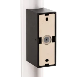 Helestra Loom LED-spejllampe sort, 120 cm