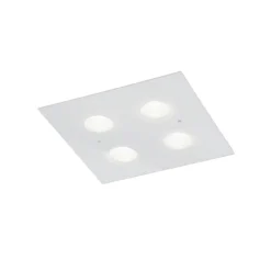 Helestra Nomi LED-loftlampe 38x38cm dim hvid