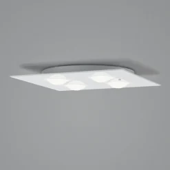 Helestra Nomi LED-loftlampe 38x38cm dim hvid