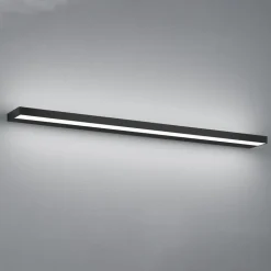 Helestra Slate LED-væglampe, mat sort 90 cm