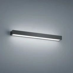 Helestra Theia LED-væglampe, mat sort 60 cm