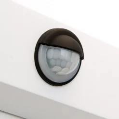 Hendryk LED-væglampe, udendørs med sensor, hvid