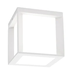 Henry udendørs væglampe, 16 x 16 x 16 cm, hvid