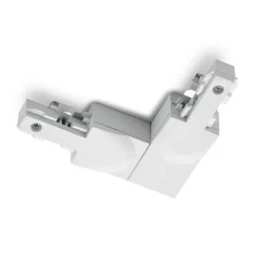 Hjørneforbinder DUOline jordstik, ude, hvid