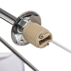 Hængelampe AV-1777-13K kromfarvet glas 13-flammet