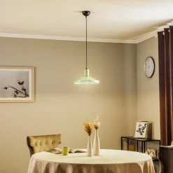 Hængelampe AV-4106-M24-GREEN i metal, grøn