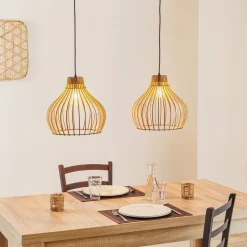 Hængelampe Barrel med 2 lyskilder