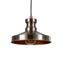 Hængelampe Berceste 9263, 3 lyskilder, antik messingfarvet, E27