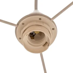 Hængelampe Boho Ø 45 cm 1-flammet salviegrøn/jute