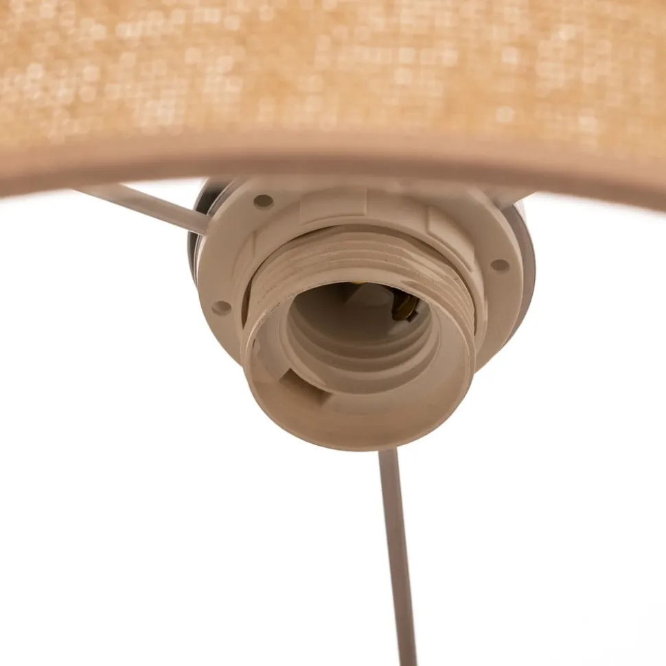 Hængelampe Boho jute naturbrun Ø45cm 1 lyskilde