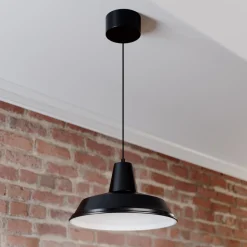 Hængelampe Class, sort/sort