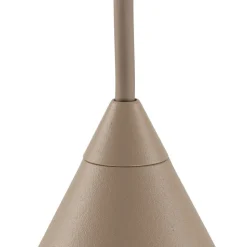 Hængelampe Cono, 1 lyskilde, Ø 25 cm, sand, E27