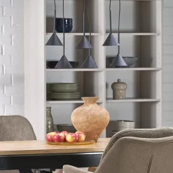 Hængelampe Cono Mini, 6 lyskilder, sort, E27