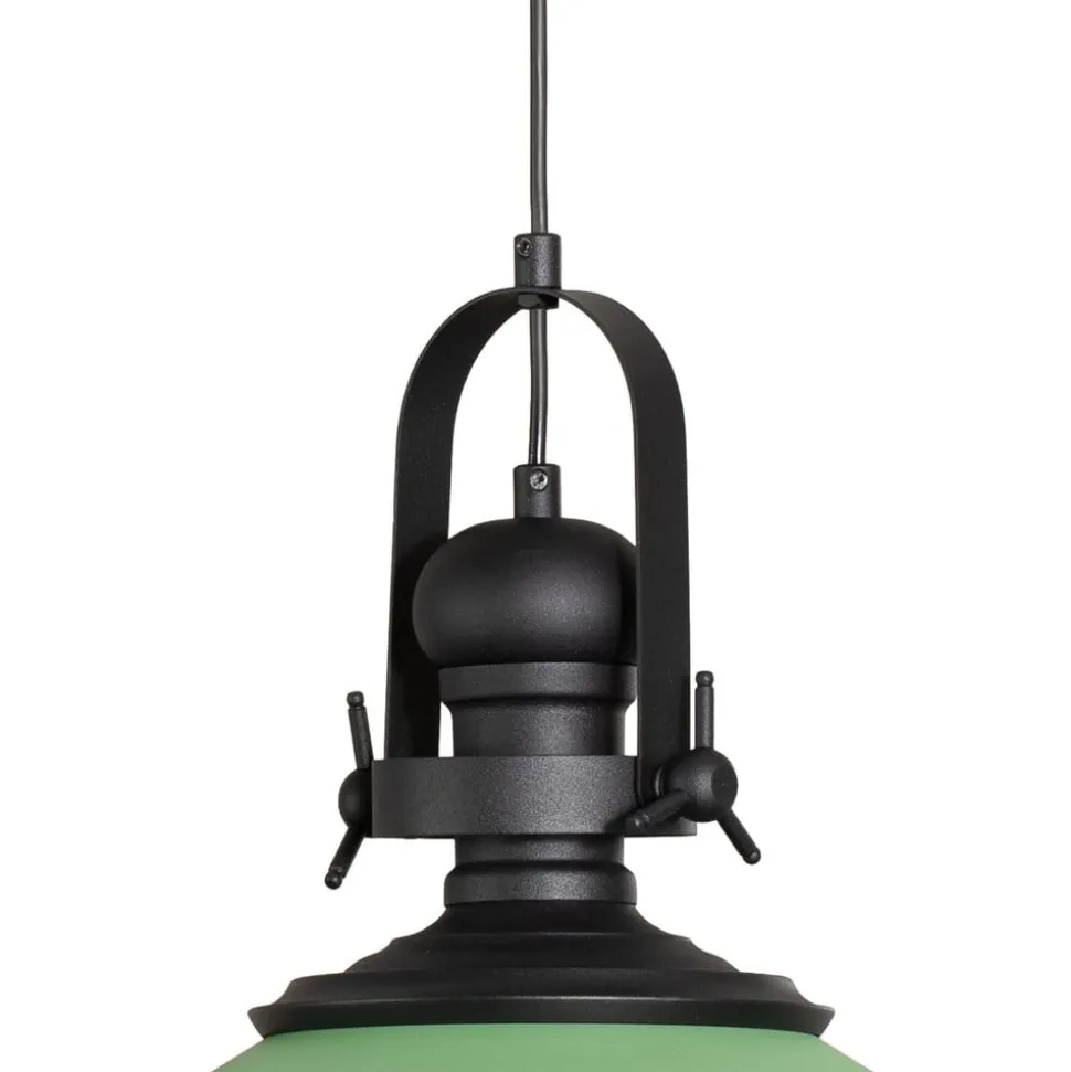 Hængelampe Craft, grøn, metal, Ø 41 cm, E27