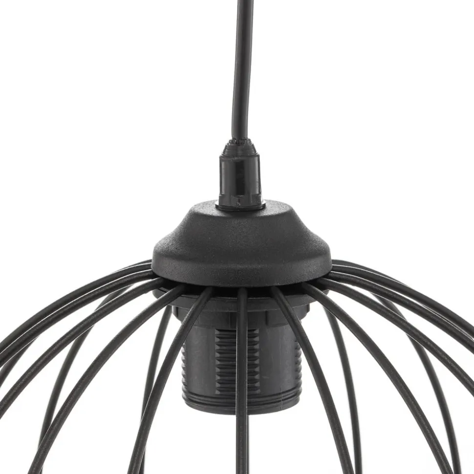 Hængelampe Cumera 2 lyskilder, lang, Ø skærm 30 cm