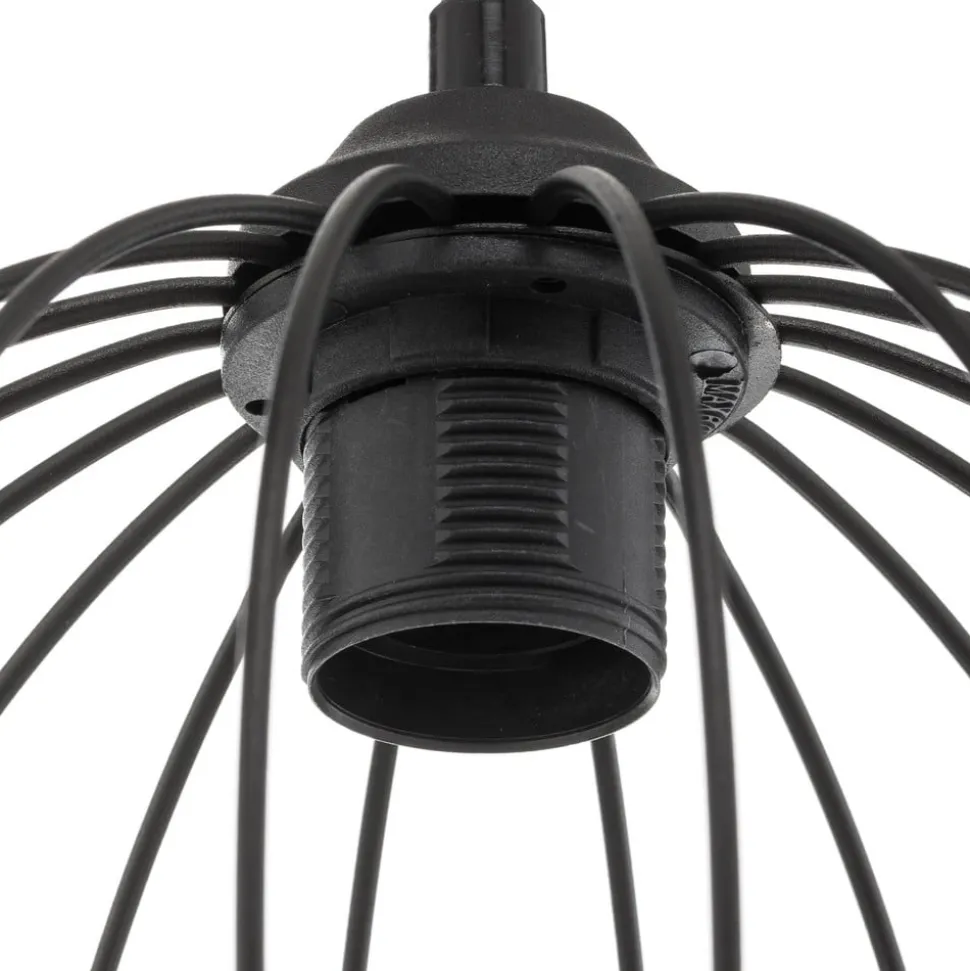 Hængelampe Cumera 2 lyskilder, lang, Ø skærm 30 cm