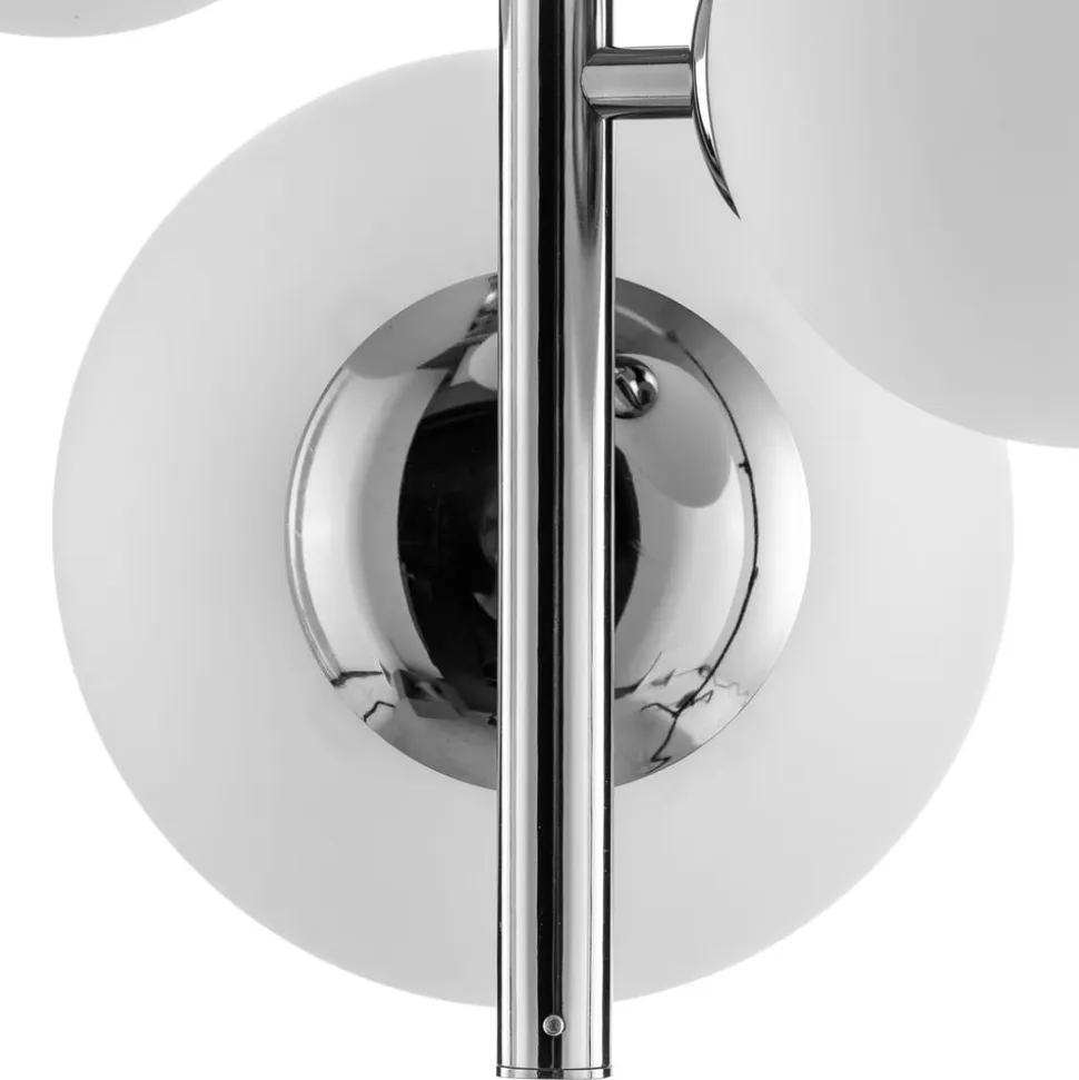 Hængelampe Dione, 4 lyskilder, krom