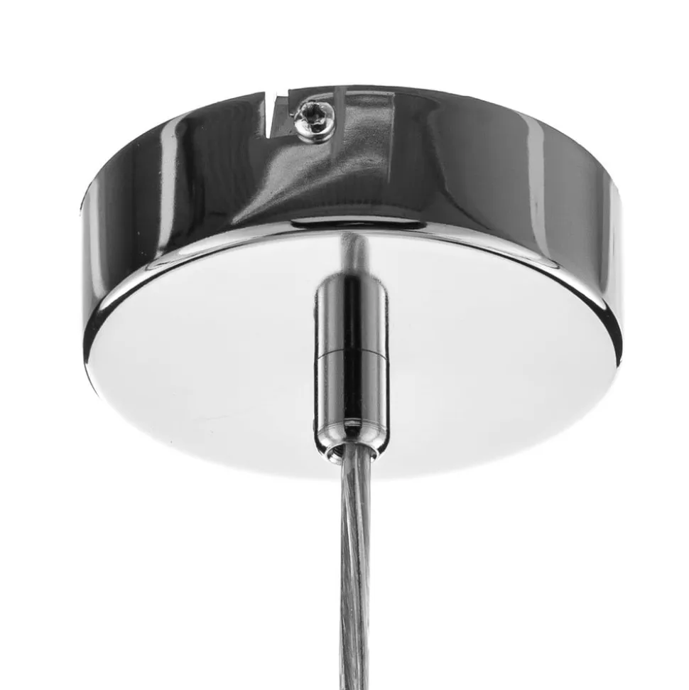 Hængelampe Dione, 4 lyskilder, krom