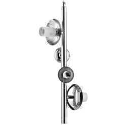 Hængelampe Dione, 4 lyskilder, krom