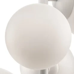 Hængelampe Dione, 4 lyskilder, hvid