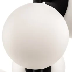 Hængelampe Dione, 4 lyskilder, sort